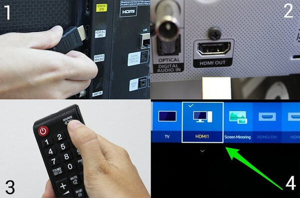 Cách kết nối laptop với tivi bằng HDMI